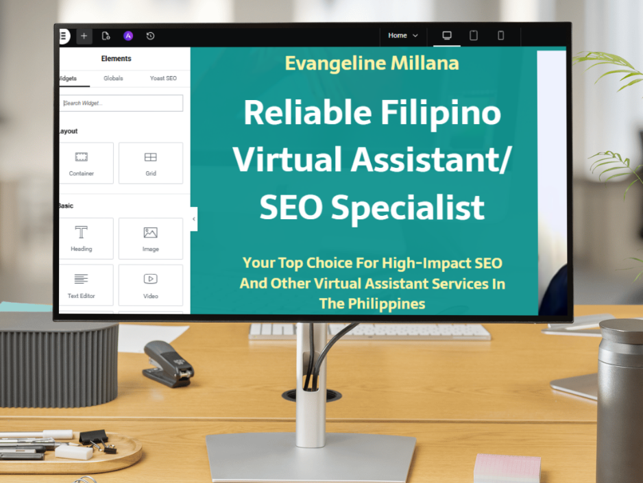 VA Web Development in the Philippines by Evangeline Millana